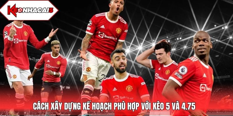 Cách xây dựng kế hoạch phù hợp với kèo 5 và 4.75
