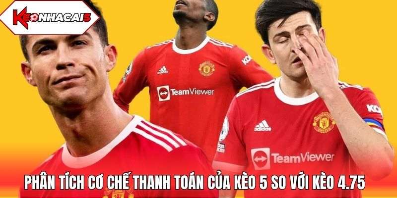 Phân tích cơ chế thanh toán của kèo 5 so với kèo 4.75
