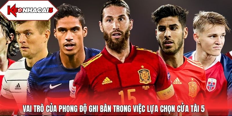 Vai trò của phong độ ghi bàn trong việc lựa chọn cửa Tài 5